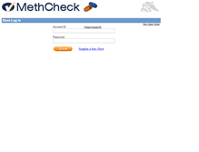 Tablet Screenshot of methcheck.appriss.com